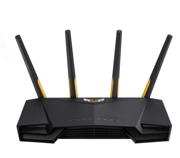ASUS TUF-AX3000 TUF GAMING AX3000 Dual Band Wi-Fi 6 (802.11ax) Gaming Router, (2402Mbps+574Mbps) MU-MIMO, OFDMA, AiProtection Pro (WIFI6)