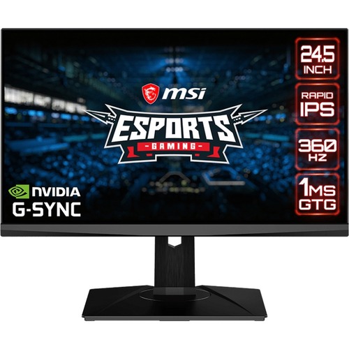 MSI Displays Computer Displays 24.5 NXG253R G-SYNC 1080P 360HZ 1MS