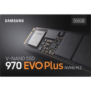 SAMSUNG Storage Solid State Drives 500GB SSD 970 EVO PLUS Series M.2 NVMe