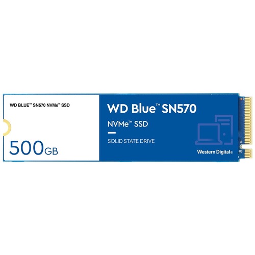 SANDISK Storage Solid State Drives WESTERN DIGITAL 500GB WD BLUE SN570 NVME