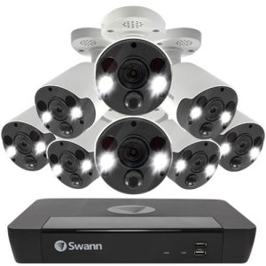 SWANN Physical Security Video Surveillanc 8 CAMERA 8 CHANNEL 4K ULTRA HD NVR SECUR
