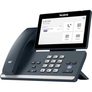 Yealink MP58 IP Phone - Corded/Cordless - Corded - Desktop - Classic Gray - VoIP - 2 x Network (RJ-45) - PoE Ports